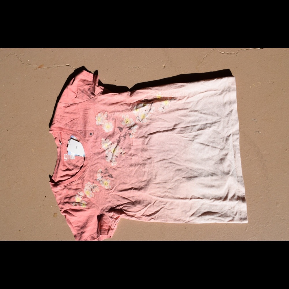 Pink Flower T shirt